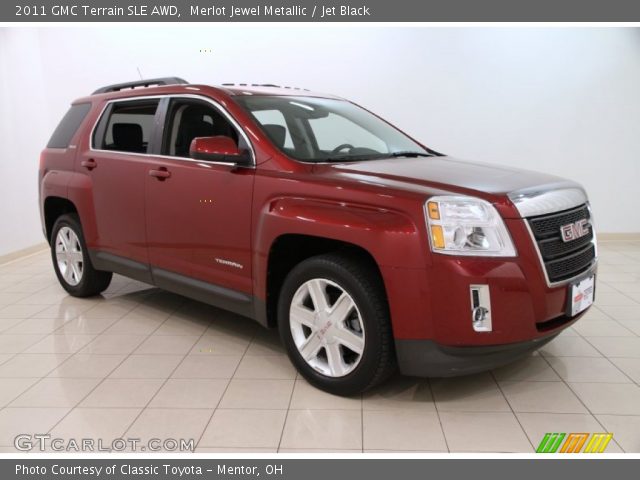 2011 GMC Terrain SLE AWD in Merlot Jewel Metallic