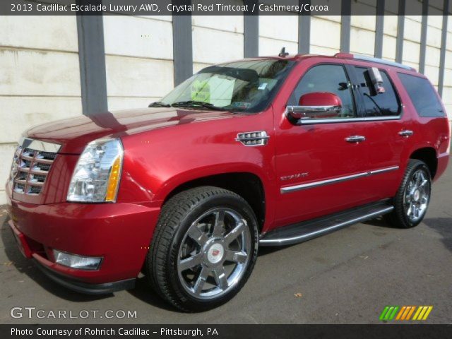 2013 Cadillac Escalade Luxury AWD in Crystal Red Tintcoat