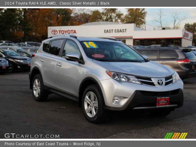 2014 Toyota RAV4 XLE AWD in Classic Silver Metallic