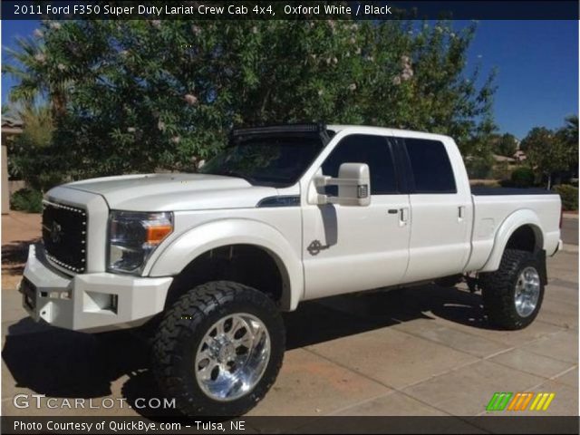 2011 Ford F350 Super Duty Lariat Crew Cab 4x4 in Oxford White