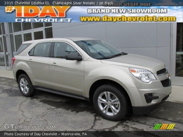 2015 Chevrolet Equinox LS in Champagne Silver Metallic