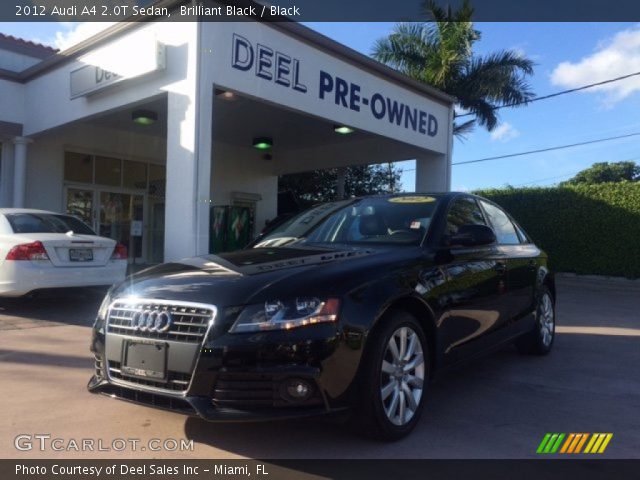 2012 Audi A4 2.0T Sedan in Brilliant Black