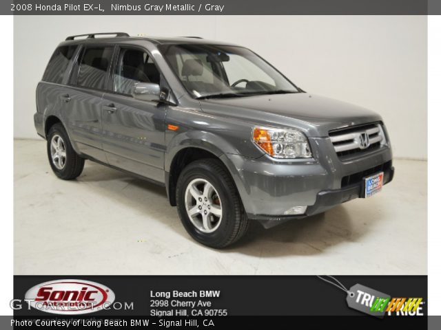 2008 Honda Pilot EX-L in Nimbus Gray Metallic