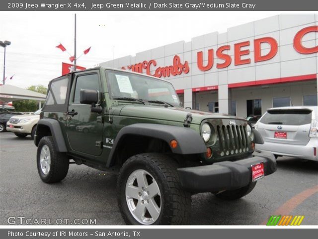 2009 Jeep Wrangler X 4x4 in Jeep Green Metallic