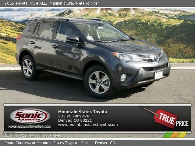 2015 Toyota RAV4 XLE in Magnetic Gray Metallic