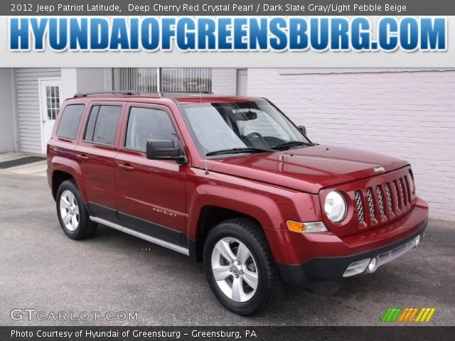 2012 Jeep Patriot Latitude in Deep Cherry Red Crystal Pearl