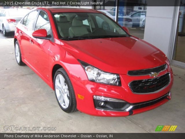 2015 Chevrolet Cruze LTZ in Red Hot