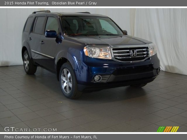 2015 Honda Pilot Touring in Obsidian Blue Pearl