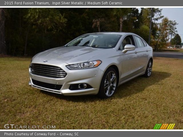 2015 Ford Fusion Titanium in Ingot Silver Metallic