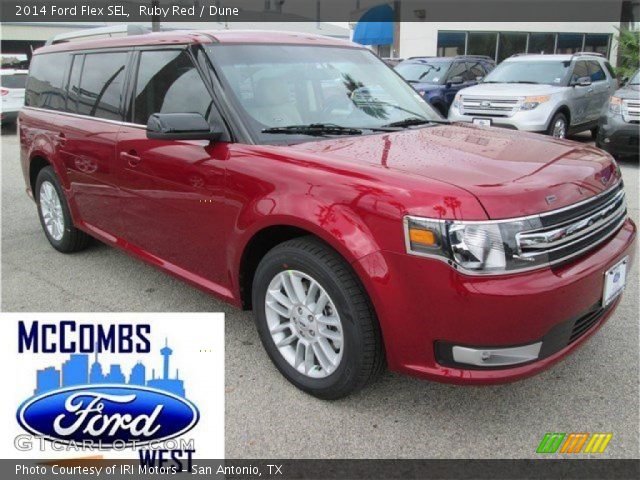 2014 Ford Flex SEL in Ruby Red