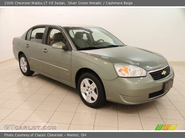 2006 Chevrolet Malibu LT V6 Sedan in Silver Green Metallic