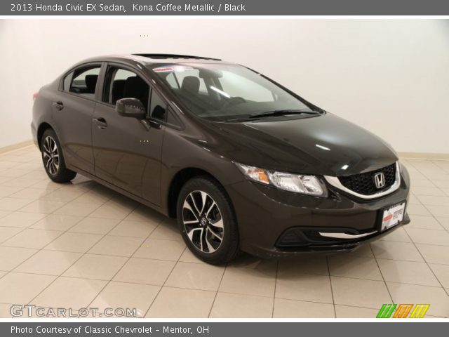 2013 Honda Civic EX Sedan in Kona Coffee Metallic