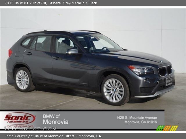 2015 BMW X1 xDrive28i in Mineral Grey Metallic