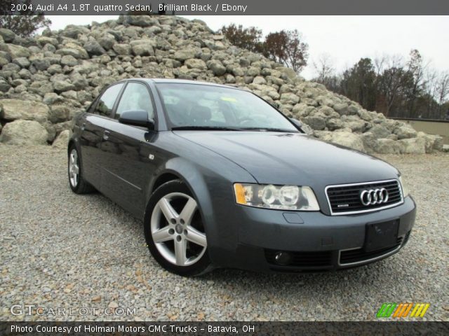 2004 Audi A4 1.8T quattro Sedan in Brilliant Black