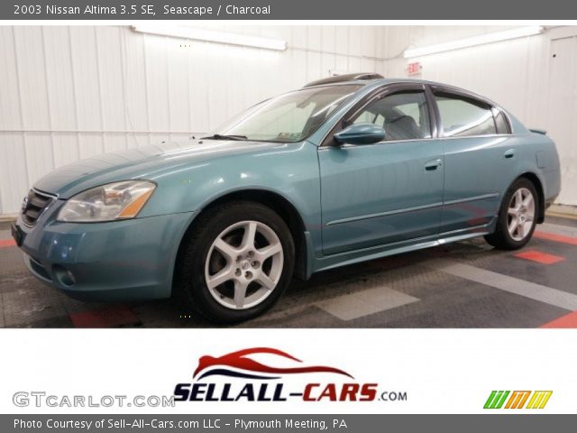 2003 Nissan Altima 3.5 SE in Seascape