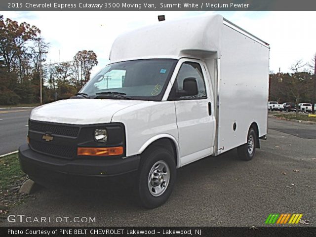 2015 Chevrolet Express Cutaway 3500 Moving Van in Summit White