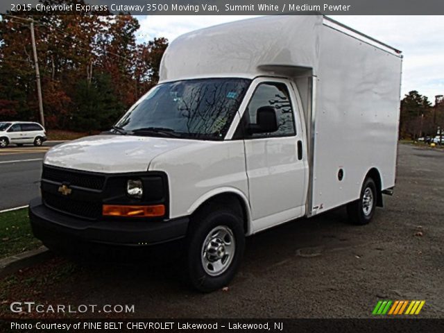 2015 Chevrolet Express Cutaway 3500 Moving Van in Summit White