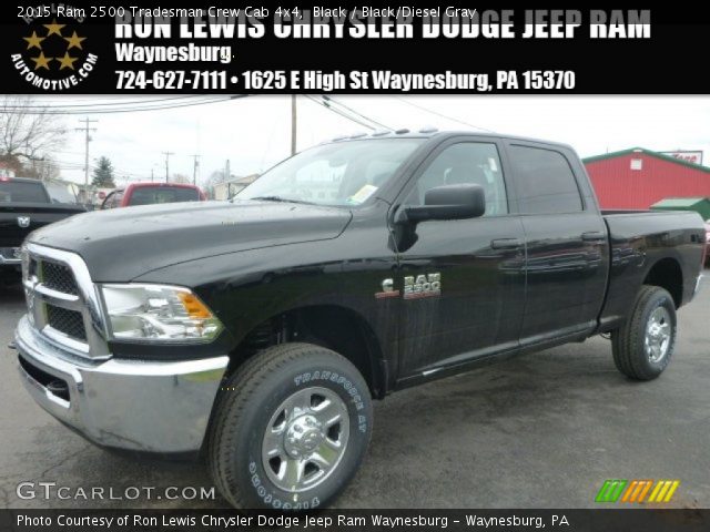 2015 Ram 2500 Tradesman Crew Cab 4x4 in Black