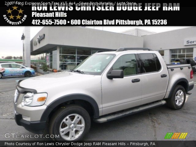 2007 Ford Explorer Sport Trac XLT 4x4 in Silver Birch Metallic