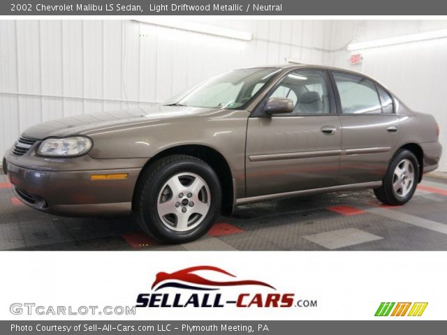 2002 Chevrolet Malibu LS Sedan in Light Driftwood Metallic