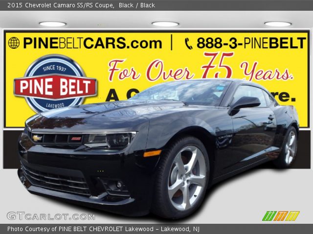 2015 Chevrolet Camaro SS/RS Coupe in Black