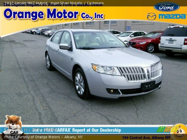 2012 Lincoln MKZ Hybrid in Ingot Silver Metallic