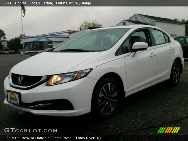 2015 Honda Civic EX Sedan in Taffeta White