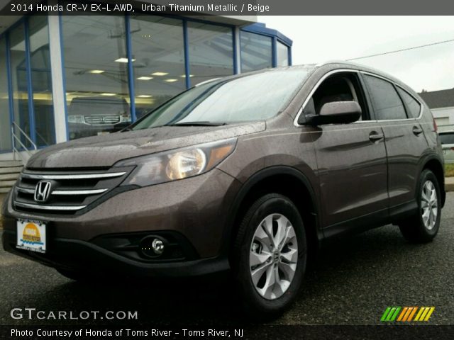 2014 Honda CR-V EX-L AWD in Urban Titanium Metallic