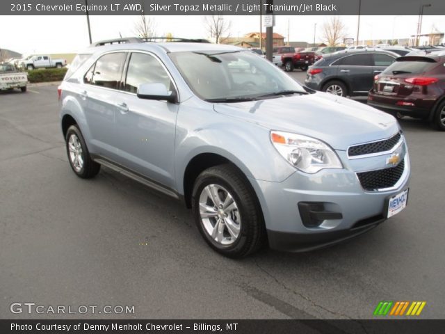 2015 Chevrolet Equinox LT AWD in Silver Topaz Metallic