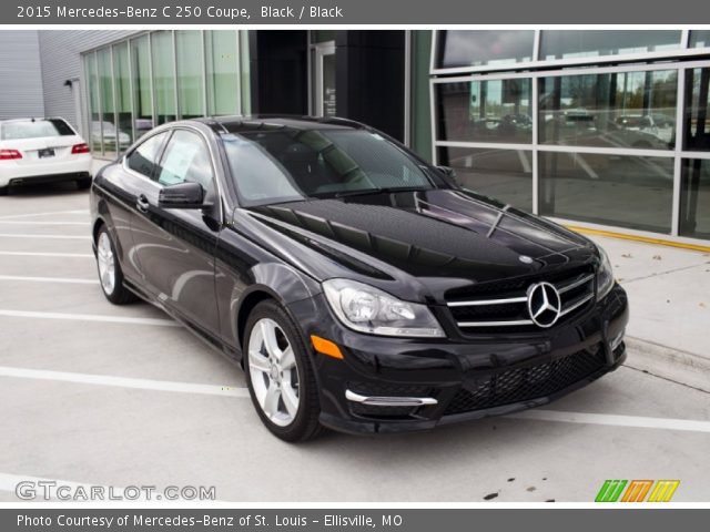 2015 Mercedes-Benz C 250 Coupe in Black