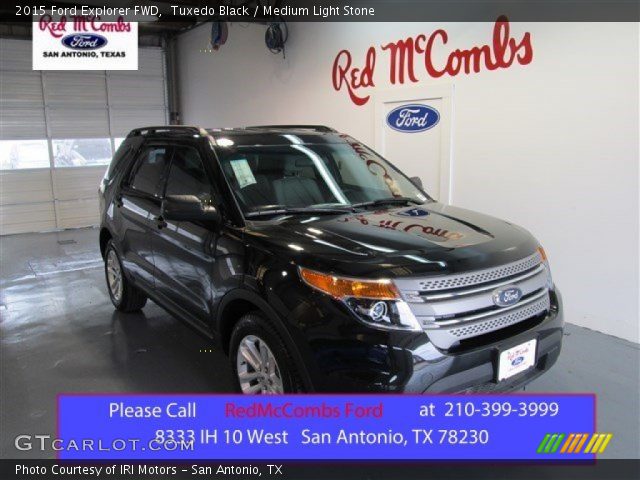 2015 Ford Explorer FWD in Tuxedo Black