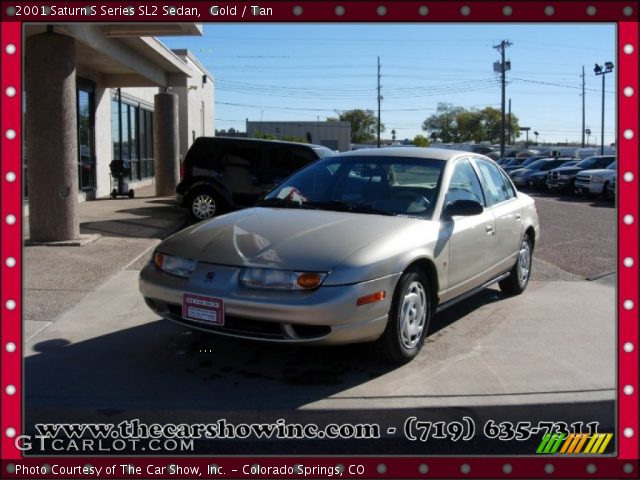 2001 Saturn S Series SL2 Sedan in Gold