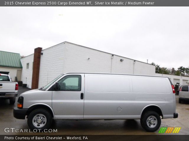 2015 Chevrolet Express 2500 Cargo Extended WT in Silver Ice Metallic