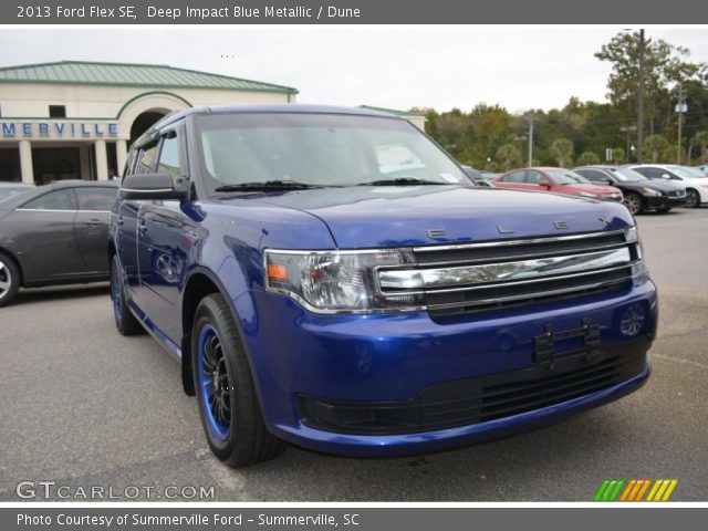 2013 Ford Flex SE in Deep Impact Blue Metallic