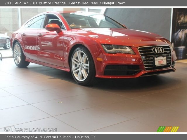 2015 Audi A7 3.0T quattro Prestige in Garnet Red Pearl