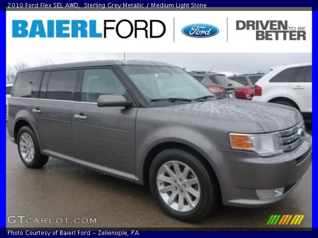 2010 Ford Flex SEL AWD in Sterling Grey Metallic