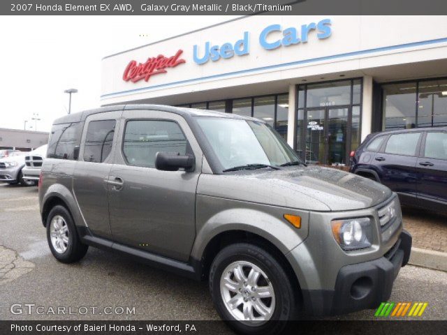 2007 Honda Element EX AWD in Galaxy Gray Metallic