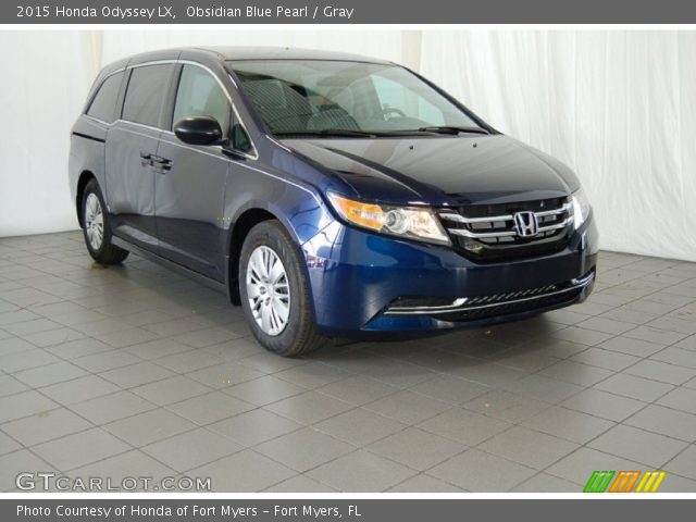 2015 Honda Odyssey LX in Obsidian Blue Pearl
