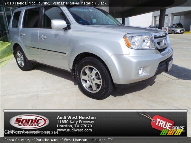 2010 Honda Pilot Touring in Alabaster Silver Metallic