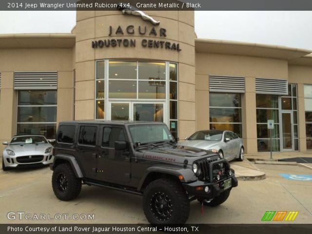 2014 Jeep Wrangler Unlimited Rubicon 4x4 in Granite Metallic