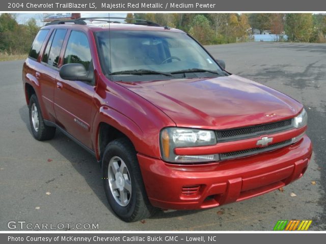 2004 Chevrolet TrailBlazer LS in Majestic Red Metallic