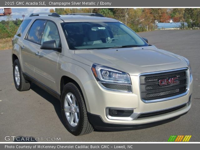 2015 GMC Acadia SLE in Champagne Silver Metallic