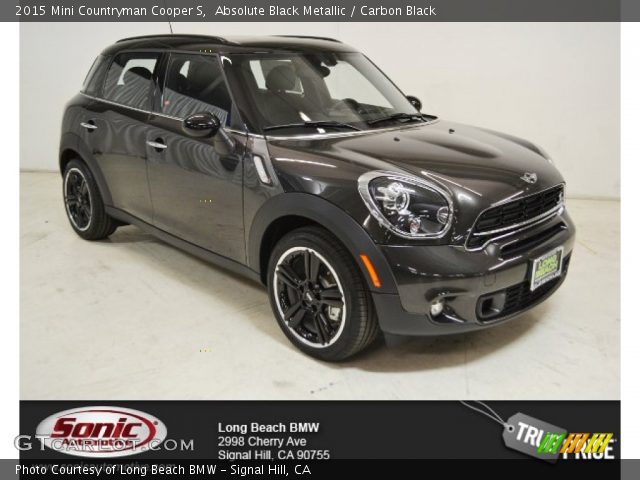 2015 Mini Countryman Cooper S in Absolute Black Metallic