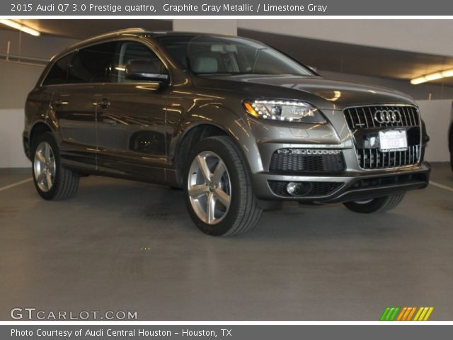 2015 Audi Q7 3.0 Prestige quattro in Graphite Gray Metallic