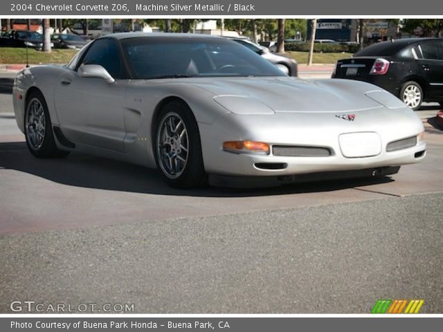 2004 Chevrolet Corvette Z06 in Machine Silver Metallic