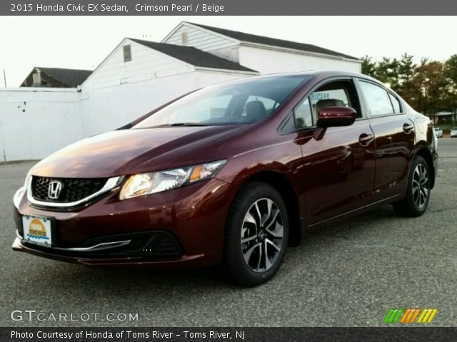 2015 Honda Civic EX Sedan in Crimson Pearl