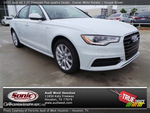 2015 Audi A6 3.0T Premium Plus quattro Sedan in Glacier White Metallic