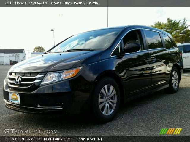 2015 Honda Odyssey EX in Crystal Black Pearl