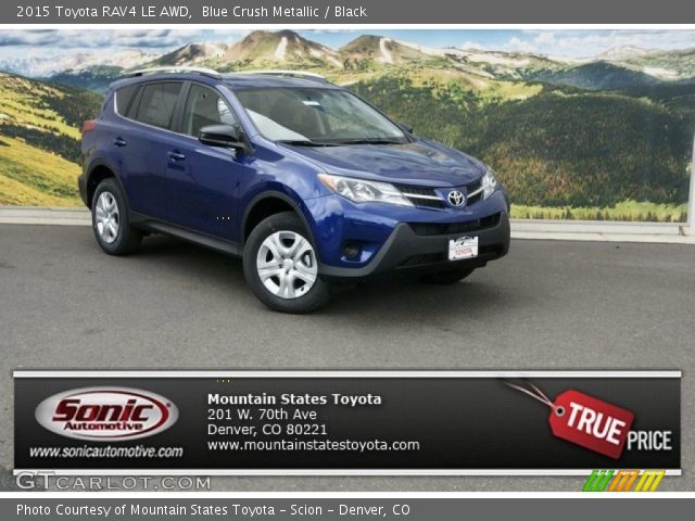 2015 Toyota RAV4 LE AWD in Blue Crush Metallic