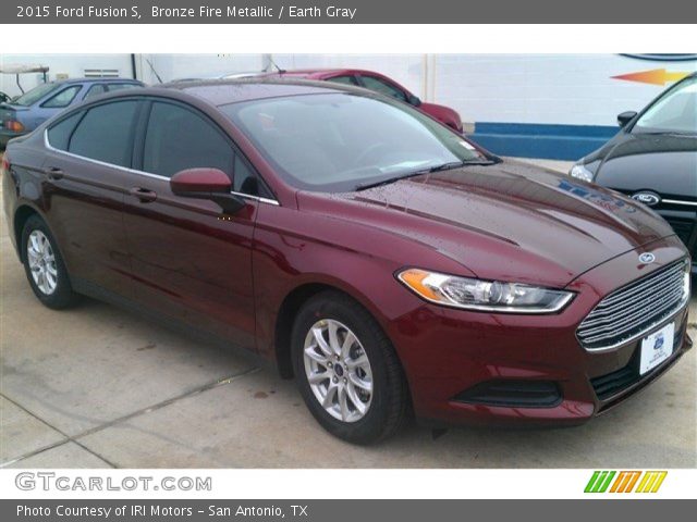 2015 Ford Fusion S in Bronze Fire Metallic